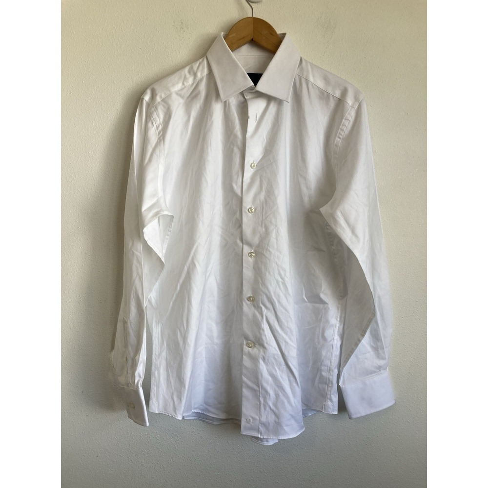 david donahue dress shirt Size 2XL White Trim